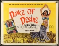 6z583 ALI BABA & THE FORTY THIEVES 1/2sh R60 sexy belly dancer Samia Gamal Dance of Desire!