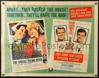 6z819 OPERATION PETTICOAT/PILLOW TALK 1/2sh 1964 Cary Grant, Tony Curtis, Rock Hudson & Doris Day!