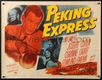 6z826 PEKING EXPRESS style A 1/2sh 1951 Joseph Cotten in China, directed by William Dieterle!