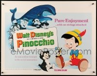 6z828 PINOCCHIO 1/2sh R1978 Disney classic fantasy cartoon about a wooden boy who wants to be real!