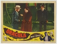 7c467 DRACULA LC #5 R1951 border image of Bela Lugosi as the vampire bat that lives on human blood!