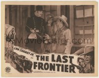 7c653 LAST FRONTIER LC R1942 Dorothy Gulliver between officer handing gun to Yakima Canutt!