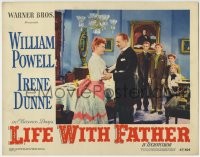 7c667 LIFE WITH FATHER LC #6 1947 William Powell, Irene Dunne & 4 of their redheaded children!