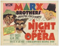 7c158 NIGHT AT THE OPERA TC R1948 Al Hirschfeld art of Groucho Marx, Chico Marx & Harpo Marx!