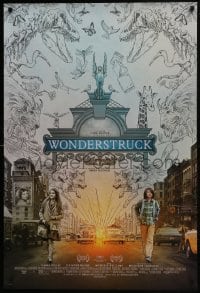 7g990 WONDERSTRUCK DS 1sh 2017 Oakes Fegley, Julianne Moore, Michelle Williams, wild images!