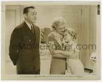 7h100 BABY TAKE A BOW 8x10 still 1934 James Dunne smiles at Shirley Temple hugging Claire Trevor!