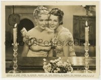 7h115 BECKY SHARP 8x10.25 still 1935 great smiling close up of Miriam Hopkins & Frances Dee!