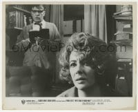 7h970 WHO'S AFRAID OF VIRGINIA WOOLF 8.25x10 still 1966 Richard Burton & worried Elizabeth Taylor!