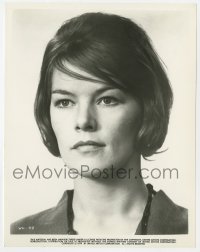 7h982 WOMEN IN LOVE 8x10.25 still 1970 head & shoulders portrait of Glenda Jackson, Ken Russell