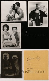 7m228 LOT OF 3 BEACH PARTY TV RE-RELEASE 7X9 STILLS AND 1 NEGATIVE R1967 Frankie & Annette!