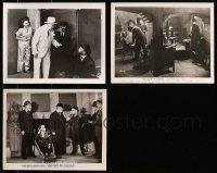 7m227 LOT OF 3 DETECTIVE 8X10 STILLS 1930s-1950s Charlie Chan, The Saint, Ellery Queen!