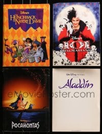 7m274 LOT OF 4 DISNEY PRESSKITS WITH 5 STILLS EACH 1990s containing a total of 20 stills in all!