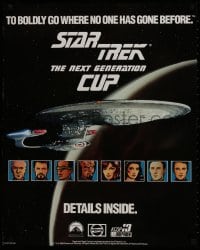 7r753 STAR TREK: THE NEXT GENERATION special 1989 Stewart, boldly go... for a cool cup!