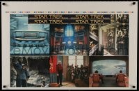 7r758 STAR TREK: THE NEXT GENERATION printer's test 23x35 special poster 1990s Stewart, scenes!