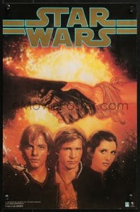 7r759 STAR WARS 11x17 special poster 1993 George Lucas classic epic, art by Drew Struzan!