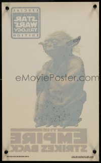 7r139 STAR WARS TRILOGY group of 4 8x9 static cling posters 1997 Empire Strikes Back, Return of the Jedi!