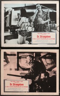 7z703 DR. STRANGELOVE 3 LCs 1964 Stanley Kubrick classic, Peter Sellers & cast in fictional War Room!