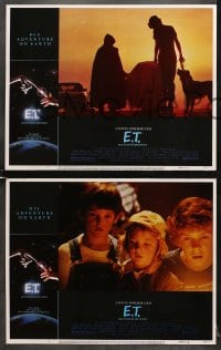 7z135 E.T. THE EXTRA TERRESTRIAL 8 LCs 1982 Steven Spielberg classic, Henry Thomas, Drew Barrymore!