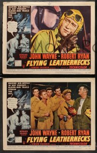 7z164 FLYING LEATHERNECKS 8 LCs 1951 pilot John Wayne, cool airplane images, Howard Hughes!