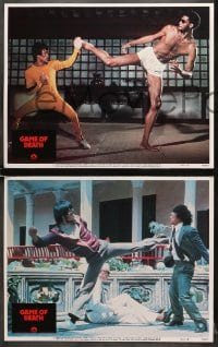 7z175 GAME OF DEATH 8 LCs 1979 Bruce Lee, Kareem Abdul Jabbar, kung fu, ultra rare complete set!