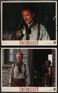 7z415 UNFORGIVEN 8 LCs 1992 Clint Eastwood, Gene Hackman, Morgan Freeman, Richard Harris