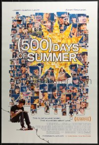 8a018 500 DAYS OF SUMMER advance DS 1sh 2009 Joseph Gordon-Levitt, sexy Zooey Deschanel!