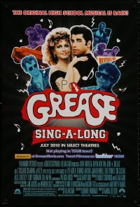 8a371 GREASE advance DS 1sh R2010 John Travolta & Olivia Newton-John in a most classic musical!