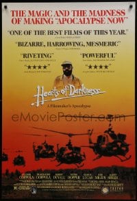 8a396 HEARTS OF DARKNESS 1sh 1991 director Francis Ford Coppola's making of Apocalypse Now!