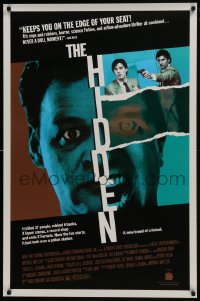 8a401 HIDDEN 1sh 1987 Kyle MacLachlan, a new breed of criminal just took over a police station!