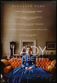 8a486 LADY MACBETH advance DS 1sh 2016 Pugh, Jarvis, based on the novella by Nikolai Leskov!