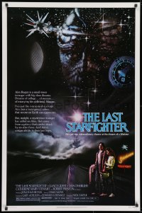 8a497 LAST STARFIGHTER 1sh 1984 photo image of Lance Guest as video game pilot + top cast!