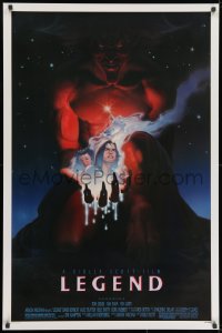 8a500 LEGEND 1sh 1986 Tom Cruise, Mia Sara, Tim Curry, Ridley Scott, cool fantasy artwork!