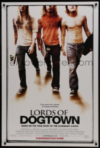 8a525 LORDS OF DOGTOWN advance DS 1sh 2005 Emile Hirsch, Victor Rasuk, early skateboarders!