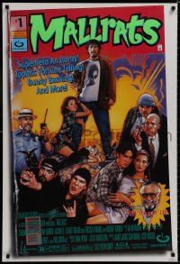 8a538 MALLRATS 1sh 1995 Kevin Smith, Snootchie Bootchies, Stan Lee, comic artwork by Drew Struzan!