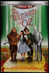 8a980 WIZARD OF OZ advance DS 1sh R2013 Victor Fleming, Judy Garland all-time classic, rated G!