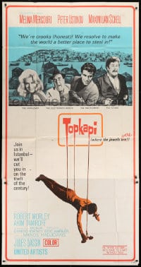 8b961 TOPKAPI 3sh 1964 sexy Melina Mercouri, Peter Ustinov, Maximilian Schell, Jules Dassin