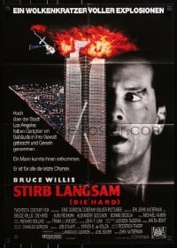 8c570 DIE HARD German 1988 cop Bruce Willis is up against twelve terrorists, crime classic!