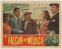 8j559 FALCON IN MEXICO LC 1944 detective Tom Conway, Mona Maris, Martha Vickers, Nestor Paiva