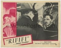 8j839 RIFIFI LC 1956 Jules Dassin's Du rififi chez les hommes, Jean Servais & Jules Dassin!