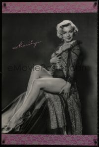 8k350 MARILYN MONROE pin-up style 24x36 commercial poster 1988 great image of the sexy legend!