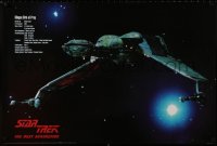 8k382 STAR TREK: THE NEXT GENERATION bird-of-prey style 24x36 commercial poster 1994 Roddenberry