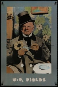 8k406 W.C. FIELDS 24x36 commercial poster 1990 wonderful artistic image of him by Kruse!