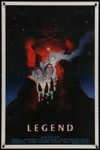 8k764 LEGEND 1sh 1986 Tom Cruise, Mia Sara, Tim Curry, Ridley Scott, cool fantasy artwork!