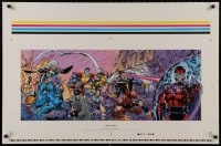 8k280 X-MEN printer's test 25x38 special poster 1991 art from Marvel Comics Entertainment Group!