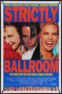 8k928 STRICTLY BALLROOM 1sh 1992 Paul Mercurio, Tara Morice, Bill Hunter, Baz Luhrmann!