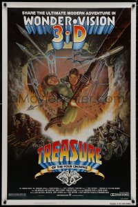 8k956 TREASURE OF THE FOUR CROWNS 1sh 1983 Fernando Baldi's El Tesoro de las Cuatro!