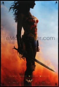 8k996 WONDER WOMAN teaser DS 1sh 2017 sexiest Gal Gadot in title role/Diana Prince, profile image!