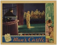 8r164 MAN'S CASTLE LC 1933 Glenda Farrell sings to Spencer Tracy, Loretta Young in border, rare!