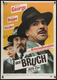 8t738 BREAK East German 23x32 1989 Frank Beyer's Der Bruch, top cast, Wengler design!