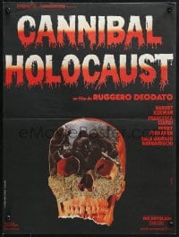 8t261 CANNIBAL HOLOCAUST French 15x20 1981 Ruggero Deodato, the original cannibal horror!